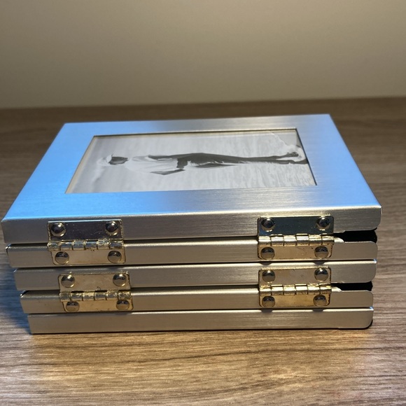 Byrnes of Boston accordion 5 frames folding brushed silver - Picture 13 of 15